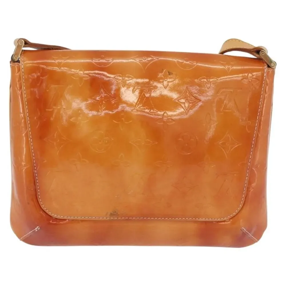 Louis Vuitton Monogram Vernis Thompson Street Bag Marshmallow Pink